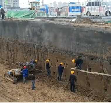 威海文登区土钉墙支护