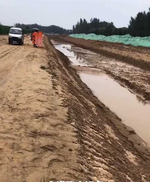 威海文登区河道降水